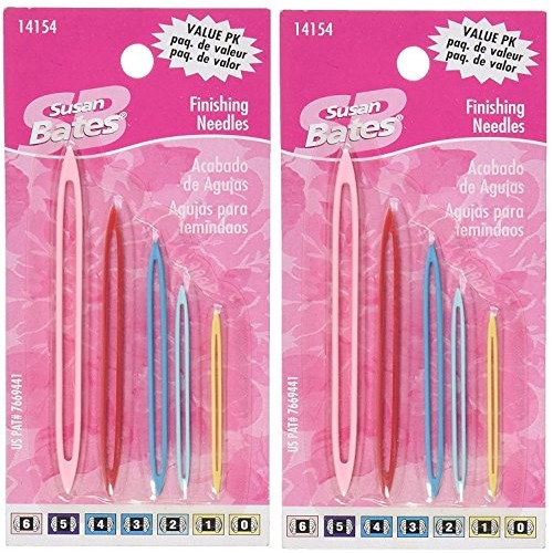 Susan Bates 14154 Finishing Value Pack Knitting Needle, Assorted ...