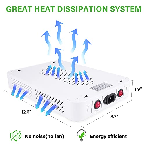 Beelux 1000W LED Grow Light for Indoor Plants Full Spectrum Upgrad...