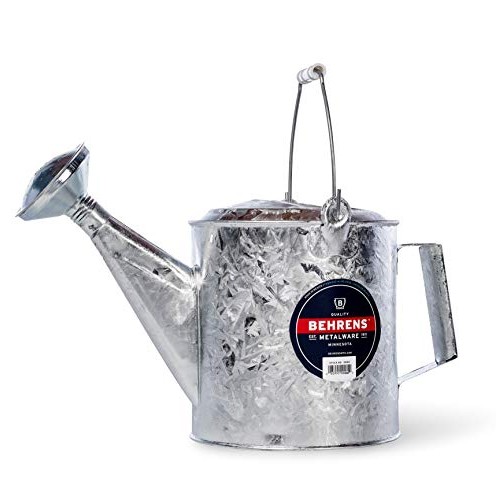 Behrens Manufacturing 206 Hot Dipped Steel Watering Can, 1.5 gal, ...