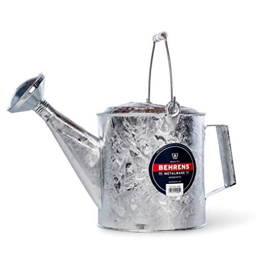 Behrens Manufacturing 206 Hot Dipped Steel Watering Can, 1.5 gal, ...