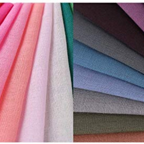 Beiabang 100 Pieces Cotton Fabric Multi-Colors Fabric Patchwork Fa...