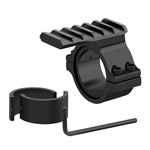 Beileshi 1-Inch Tactical Light Mount Picatinny Scope Ring Adaptor ...