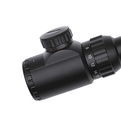 Beileshi 6-24X50mm AOEG Optics Hunting Rifle Scope Red/Green Illum...