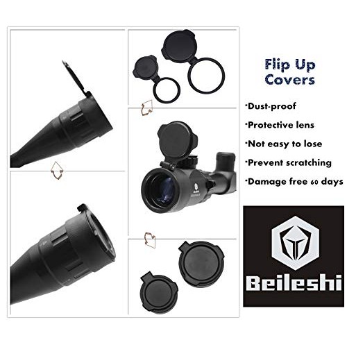 Beileshi 6-24X50mm AOEG Optics Hunting Rifle Scope Red/Green Illum...