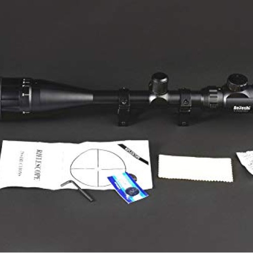 Beileshi 6-24X50mm AOEG Optics Hunting Rifle Scope Red/Green Illum...