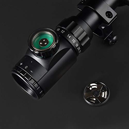 Beileshi 6-24X50mm AOEG Optics Hunting Rifle Scope Red/Green Illum...