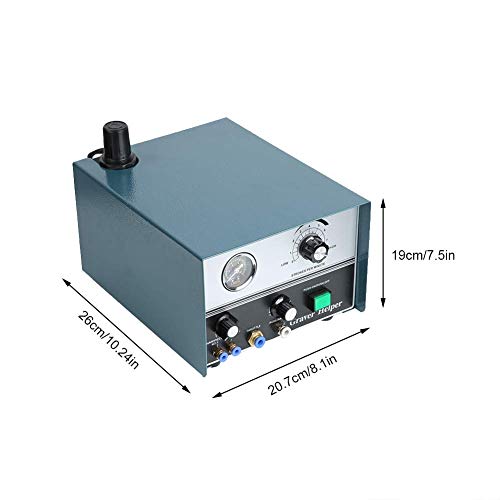 Double Ended Pneumatic Engraving Machine 0-4000PRM Double-head Air...