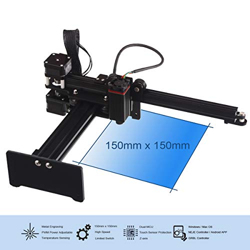 Laser Engraving Machine for Wood Plastic Leather Rubber Metal Carv...