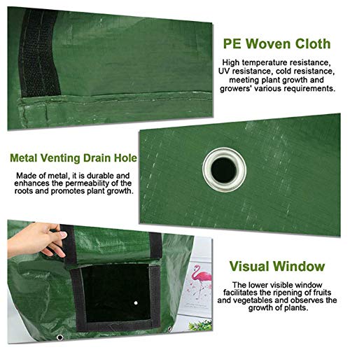 Potato Grow Bags with Gloves,Potato Planters with Flap and Handles...