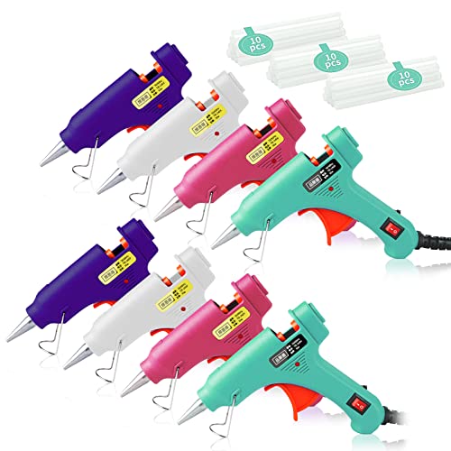 Mini Hot Glue Gun Kit for Class Project, Small Glue Gun Set, Kid H...