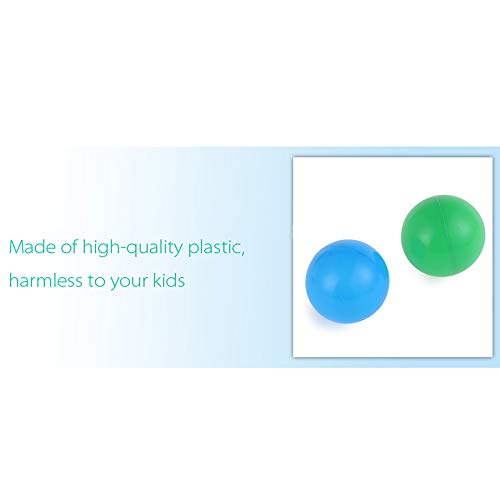 BELUPAID Plastic Ball,Pack of 100 Crush Proof Pit Balls - 6 Bright...