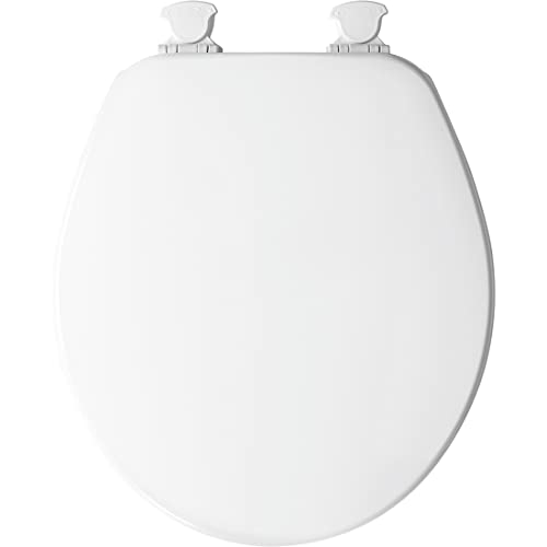 CHURCH 540EC 000 Toilet Seat with Easy Clean & Change Hinge, ROUND...