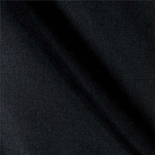 Ben Textiles 60 Poly Cotton Broadcloth Fabric, Black, Fabric by ...