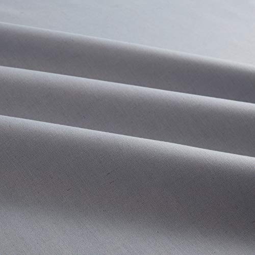 Ben Textiles 60in Poly Cotton Broadcloth Silver Fabric By The Yard