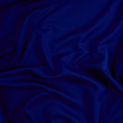 Ben Textiles Double Knit Fabric, Solid Royal, Fabric by the yard