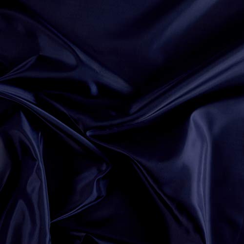 Ben Textiles Polyester Lining Light Navy Fabric By The Yard