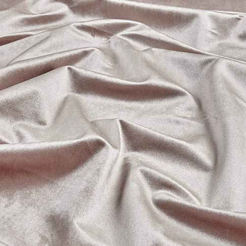 Ben Textiles Royal Velvet Blush Fabric by the Yard