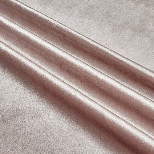 Ben Textiles Royal Velvet Blush Fabric by the Yard