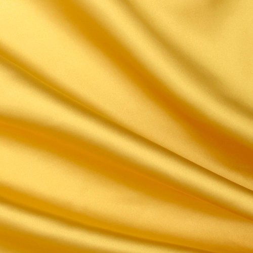 Ben Textiles Slipper Satin Fabric by The Yard, Yellow