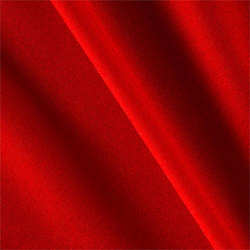 Ben Textiles 0450616 Nylon Lycra Spandex Athletic Knit Solid Red F...