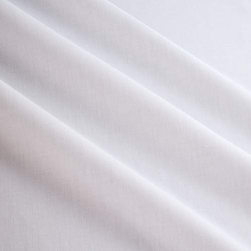 Ben Textiles 60in Poly Cotton Broadcloth White Fabric By The Yard