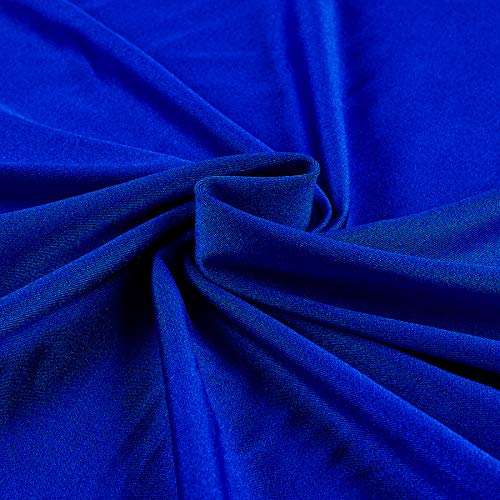 Ben Textiles Activewear Spandex Knit Solid Royal Fabric By The Yard