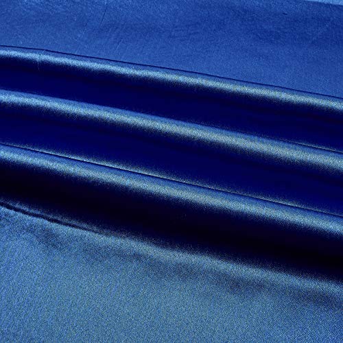 Ben Textiles Crepe Back Satin Royal Blue Fabric By The Yard