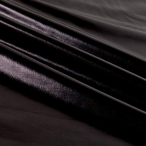 Ben Textiles Foil Lame Knit Spandex Black Fabric By The Yard