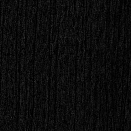 Ben Textiles Island Breeze Gauze Black Fabric By The Yard