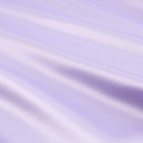 Ben Textiles Mi Amor Duchess Satin Lavender Fabric By The Yard