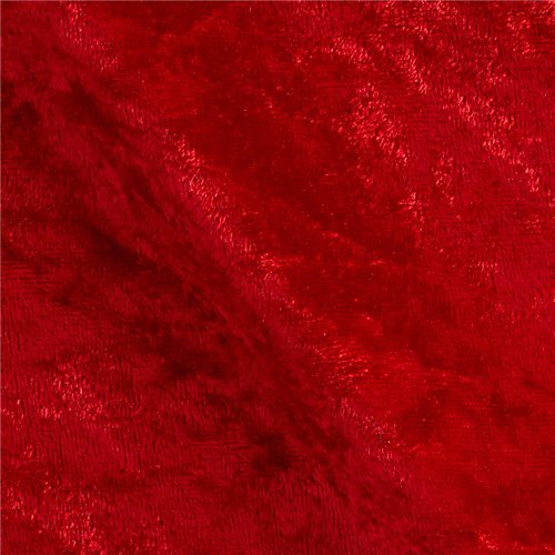 Ben TextilesStretch Panne Velvet Velour Red