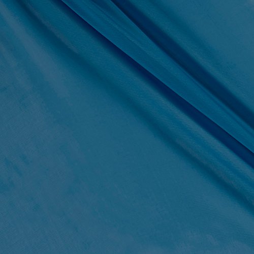 Ben Textiles Turquoise Chiffon Solid Fabric by The Yard