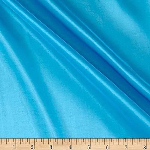 Ben Textiles Two Tone Taffeta Fabric, Turquoise, Fabric by the yard
