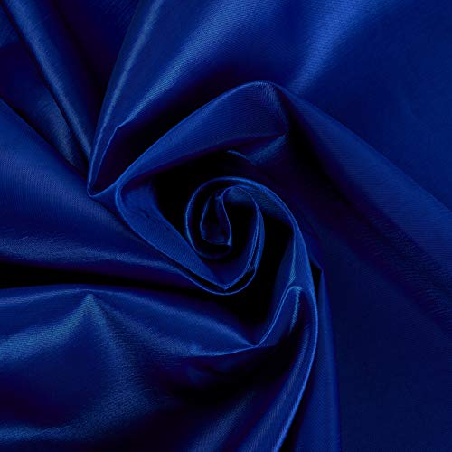 Ben Textiles Two Tone Taffeta Royal Fabric By The Yard