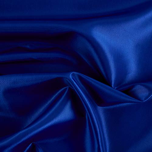 Ben Textiles Two Tone Taffeta Royal Fabric By The Yard
