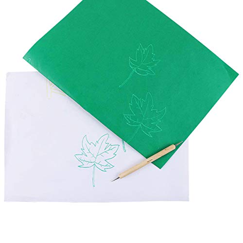 22Pcs Transfer Paper and Tracing Paper with Embossing Stylus Set, ...