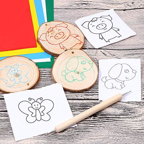 22Pcs Transfer Paper and Tracing Paper with Embossing Stylus Set, ...