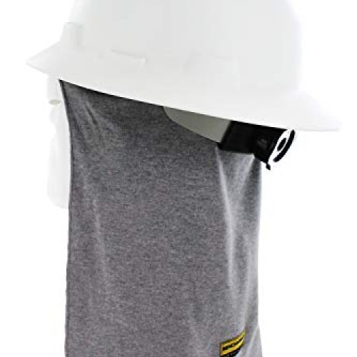 Benchmark FR Flame Resistant FR Hard Hat Liner, Sun Shade, One Siz...