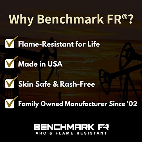 Benchmark FR Flame Resistant FR Hard Hat Liner, Sun Shade, One Siz...
