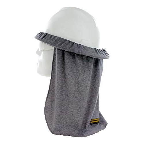 Benchmark FR Flame Resistant Hard Hat Neck Shade, Sol Shade, Lt. G...