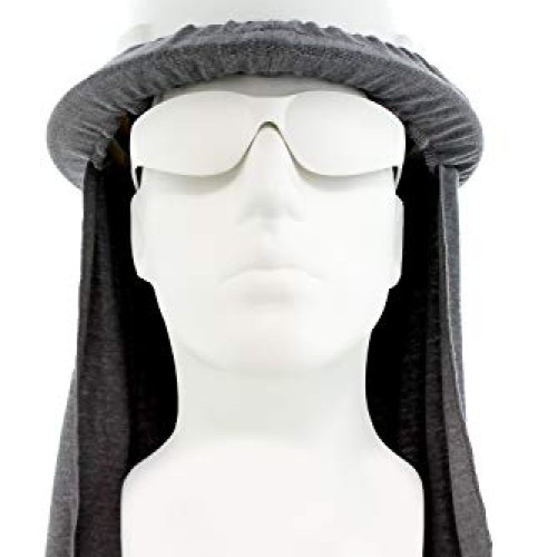 Benchmark FR Flame Resistant Hard Hat Neck Shade, Sol Shade, Lt. G...