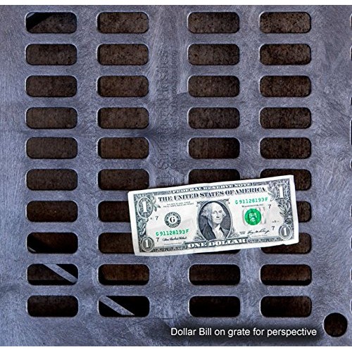 24 Inch x 48 Inch Heavy Duty Fountain Basin Grate - For Pond and W...