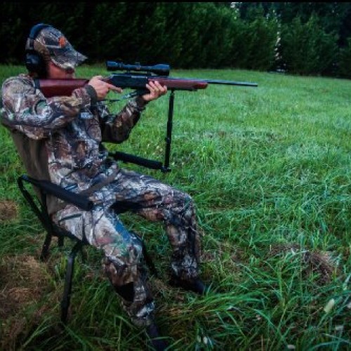 Benchmaster - Shooting & Hunting Chair - Sniper Seat 360 Shooting...