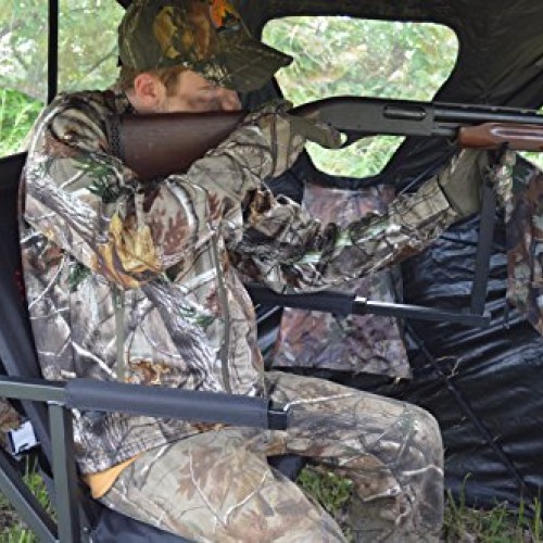Benchmaster - Shooting & Hunting Chair - Sniper Seat 360 Shooting...