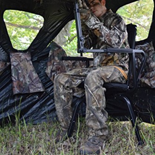 Benchmaster - Shooting & Hunting Chair - Sniper Seat 360 Shooting...