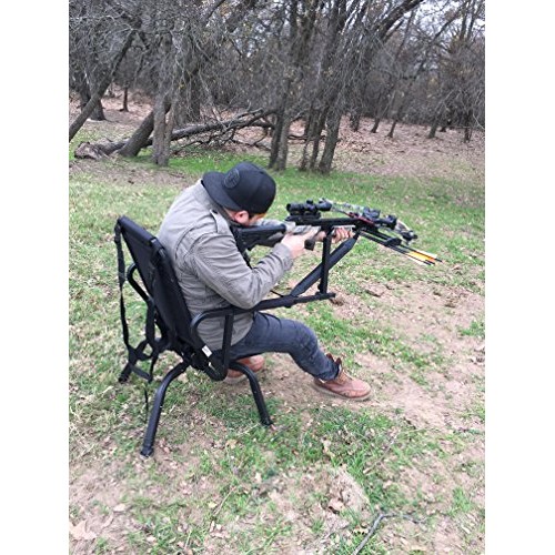 Benchmaster - Shooting & Hunting Chair - Sniper Seat 360 Shooting...