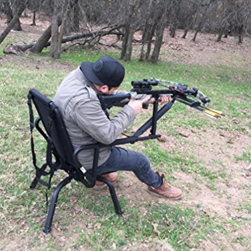 Benchmaster - Shooting & Hunting Chair - Sniper Seat 360 Shooting...