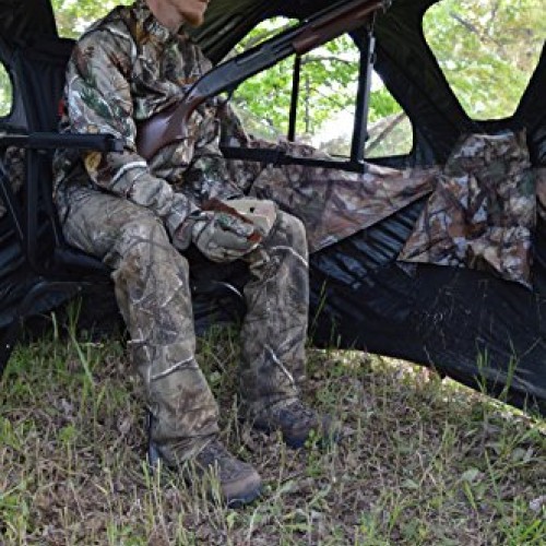 Benchmaster - Shooting & Hunting Chair - Sniper Seat 360 Shooting...
