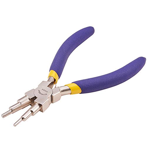 BENECREAT 6 in 1 Bail Making Pliers Wire Looping Forming Pliers wi...