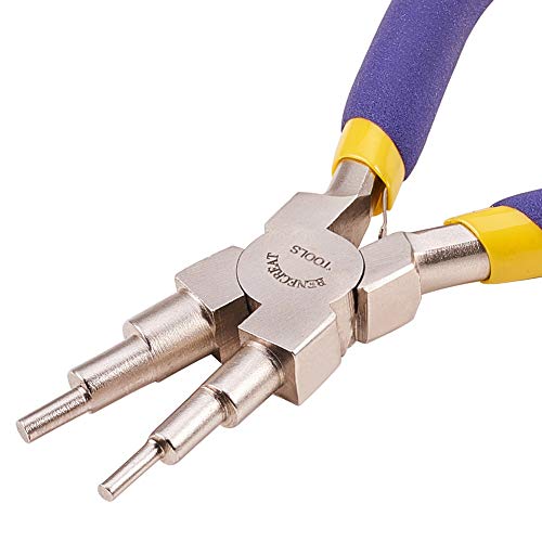 BENECREAT 6 in 1 Bail Making Pliers Wire Looping Forming Pliers wi...